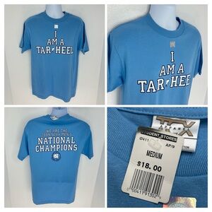 North Carolina Tarheels NWT Shirt Medium 2009 NCAA National Champions Basketball